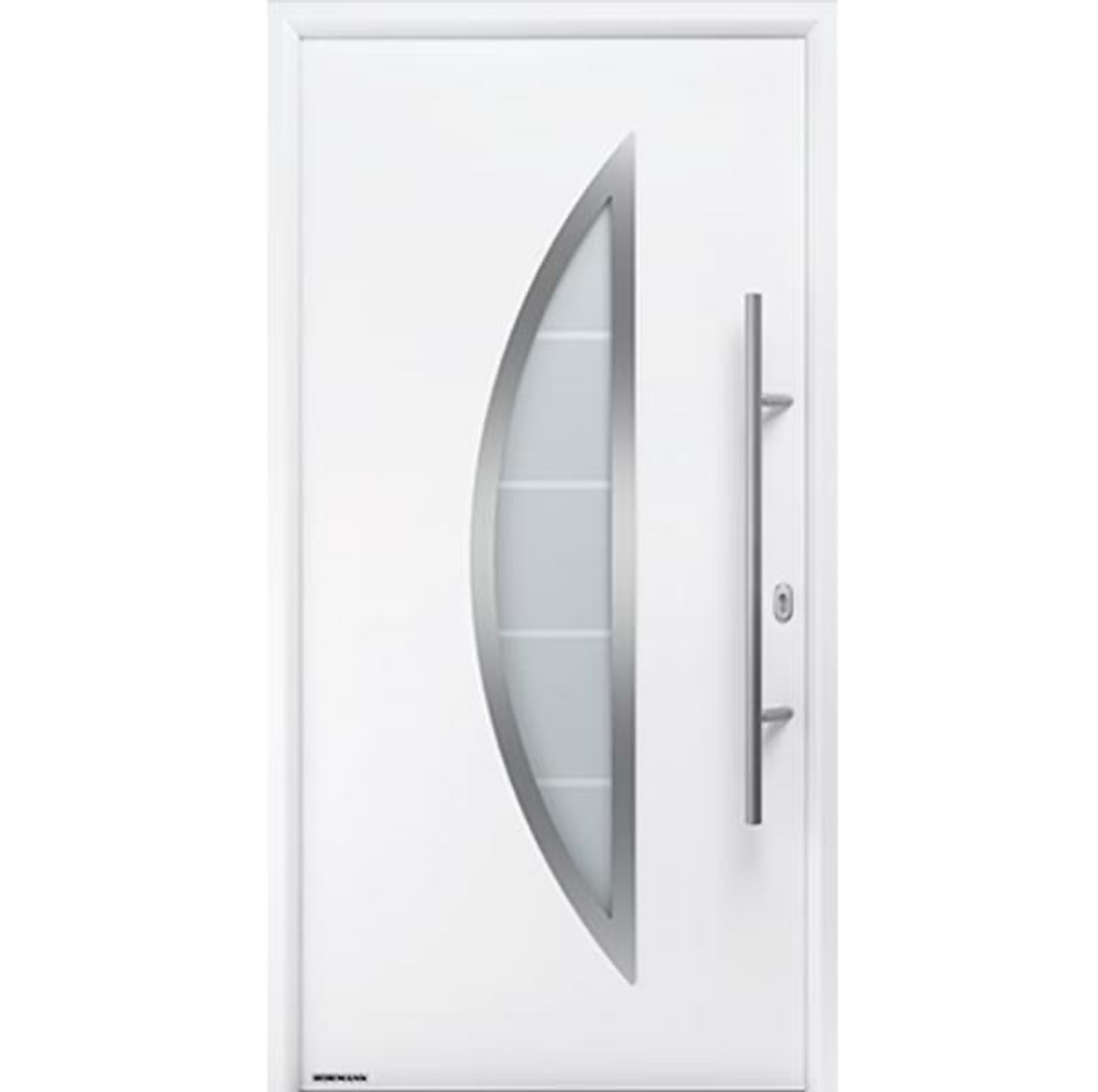 Hormann Thermo65 Style 900D (sand-blasted glass with 4 clear stripes) Door