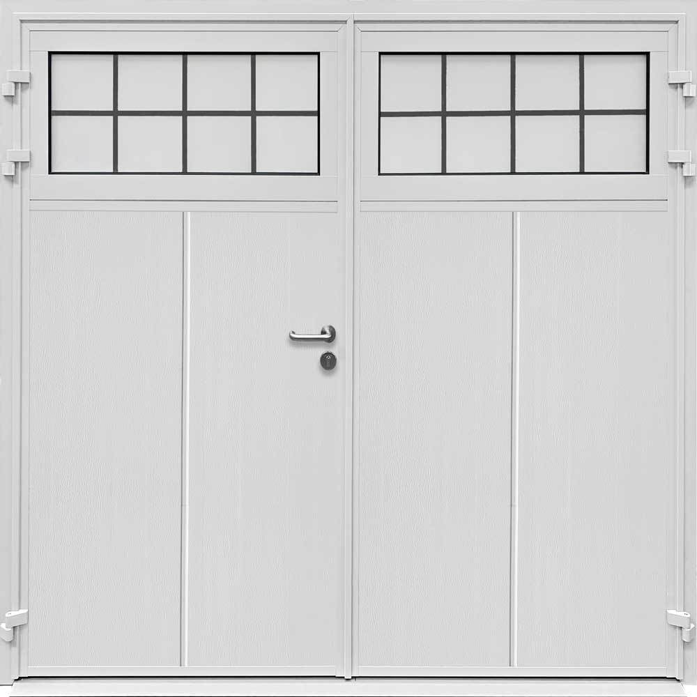 Teckentrup Traditional Solid Ribbed Vertical Door