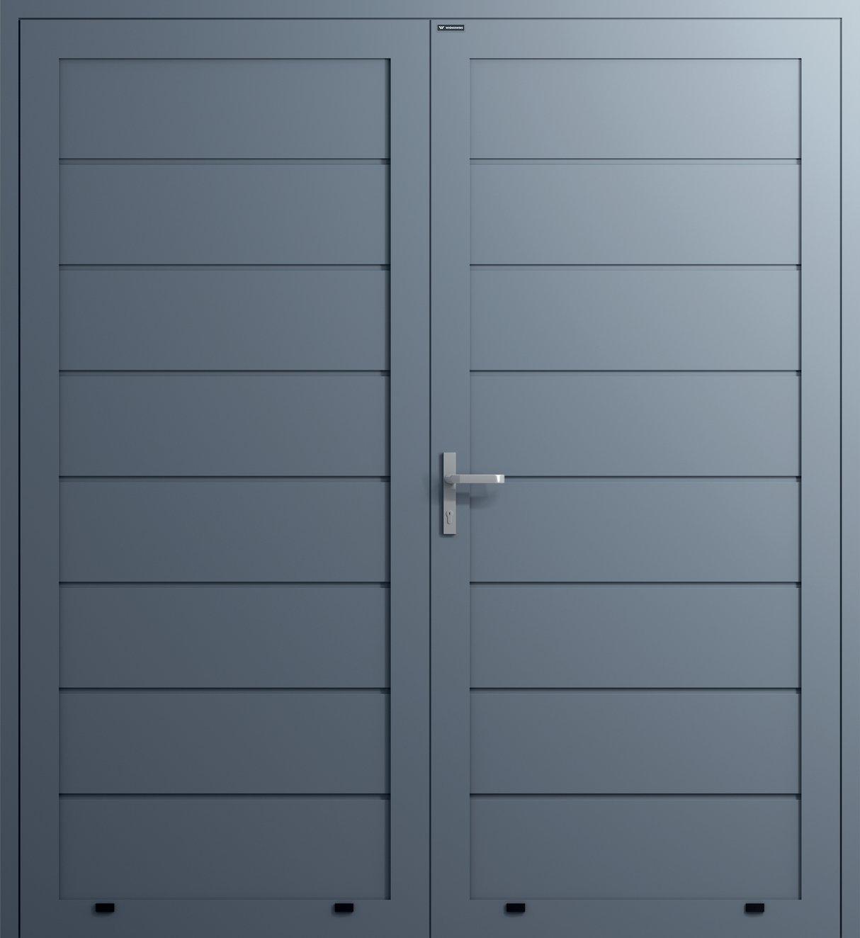Wisniowski DoorPro 45 M-Ribbed Side-Hinged Door