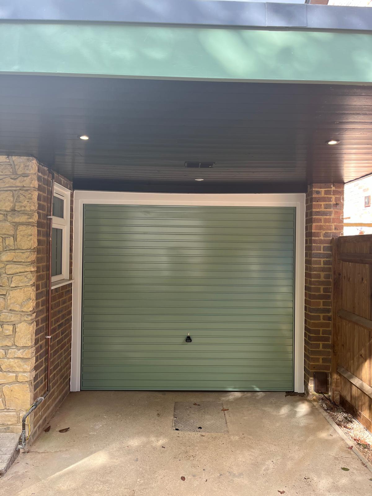 Garador Horizon Framed Canopy Doors in Colour
