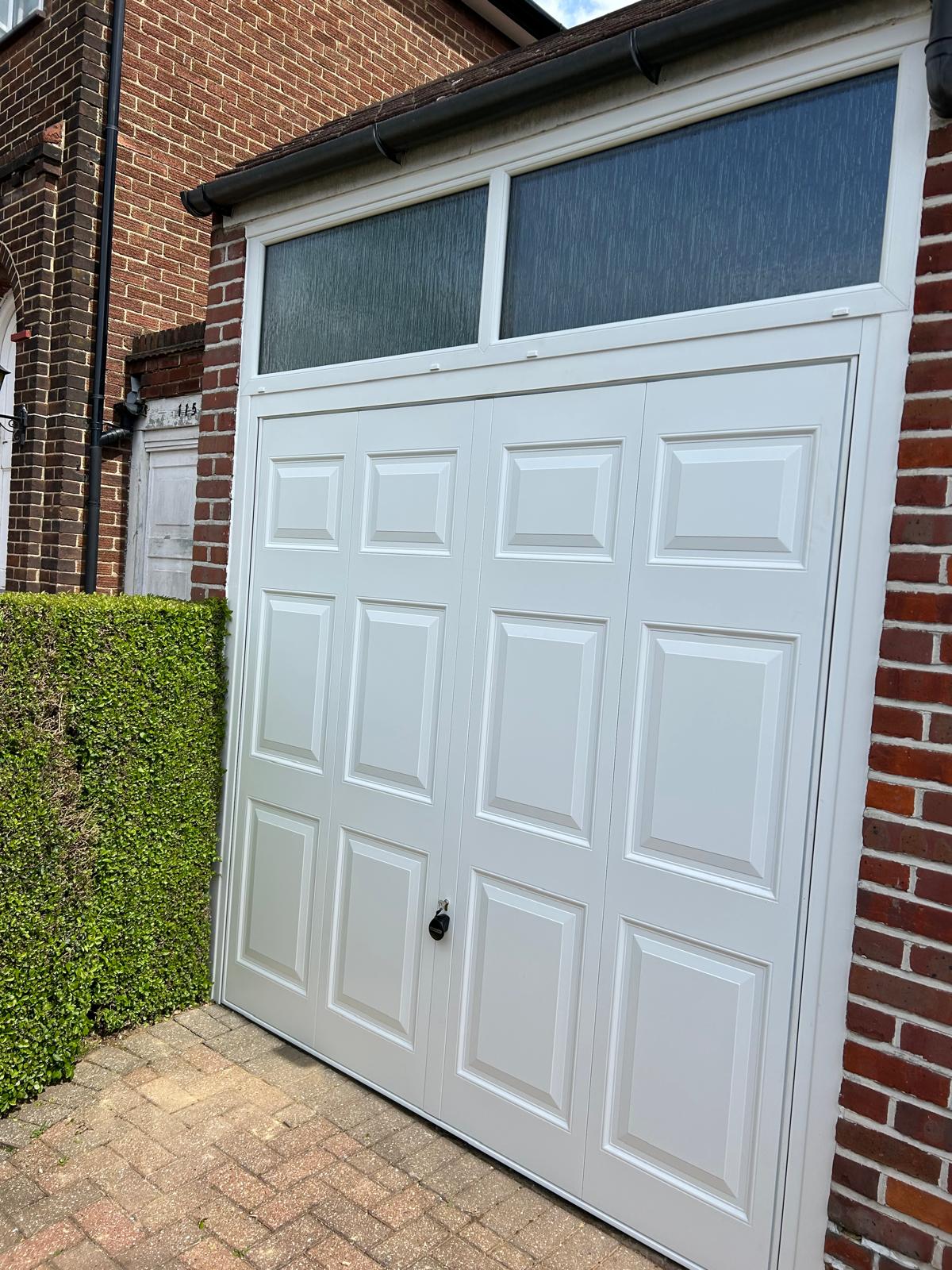 Hormann 2004 White Garage Door