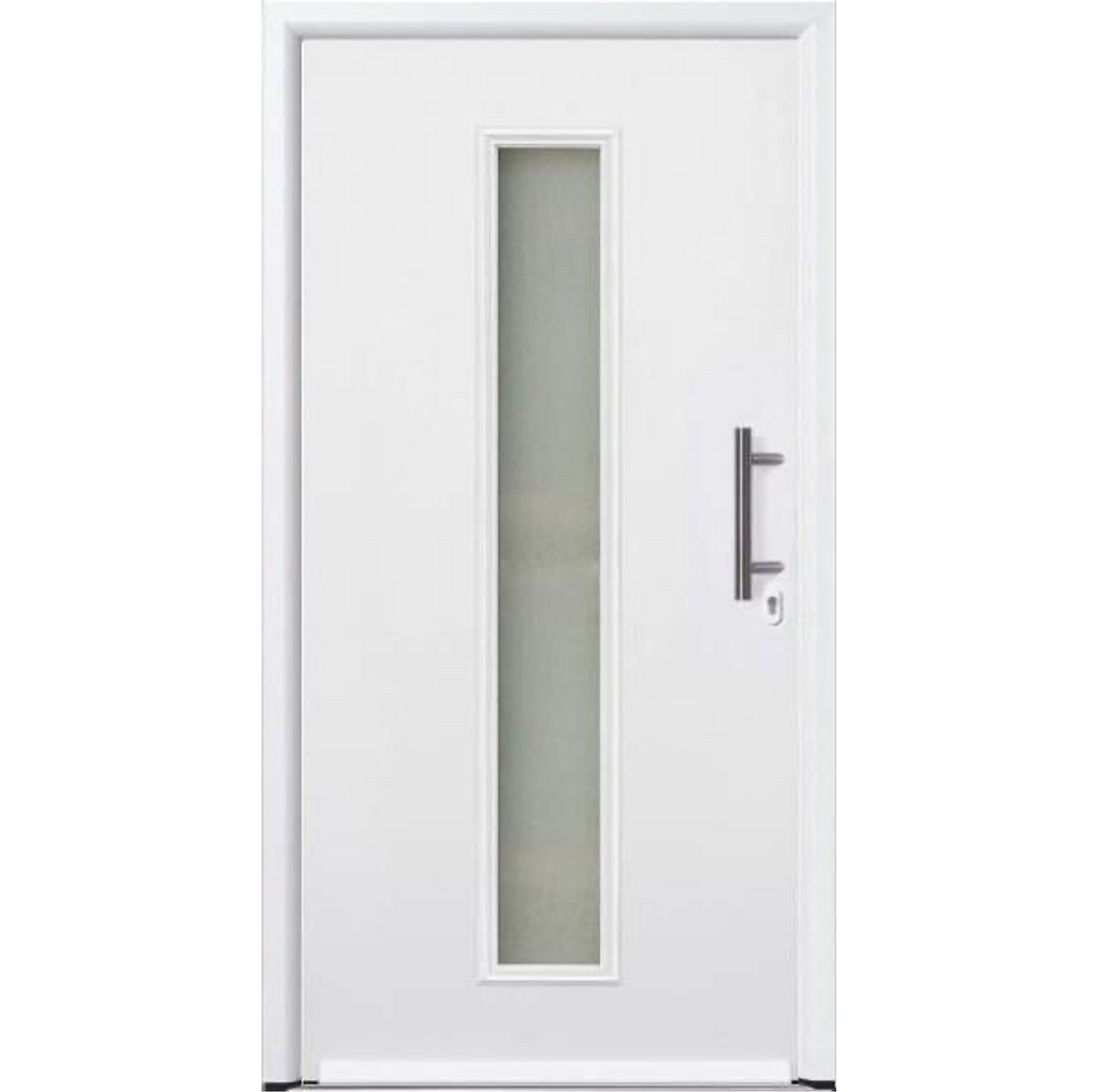 Hormann Thermo46 Style 020S (satin-finished glass) Door