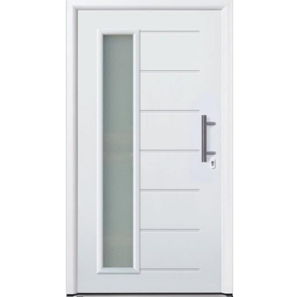 Hormann Thermo46 Style 025S (satin-finished glass) Door