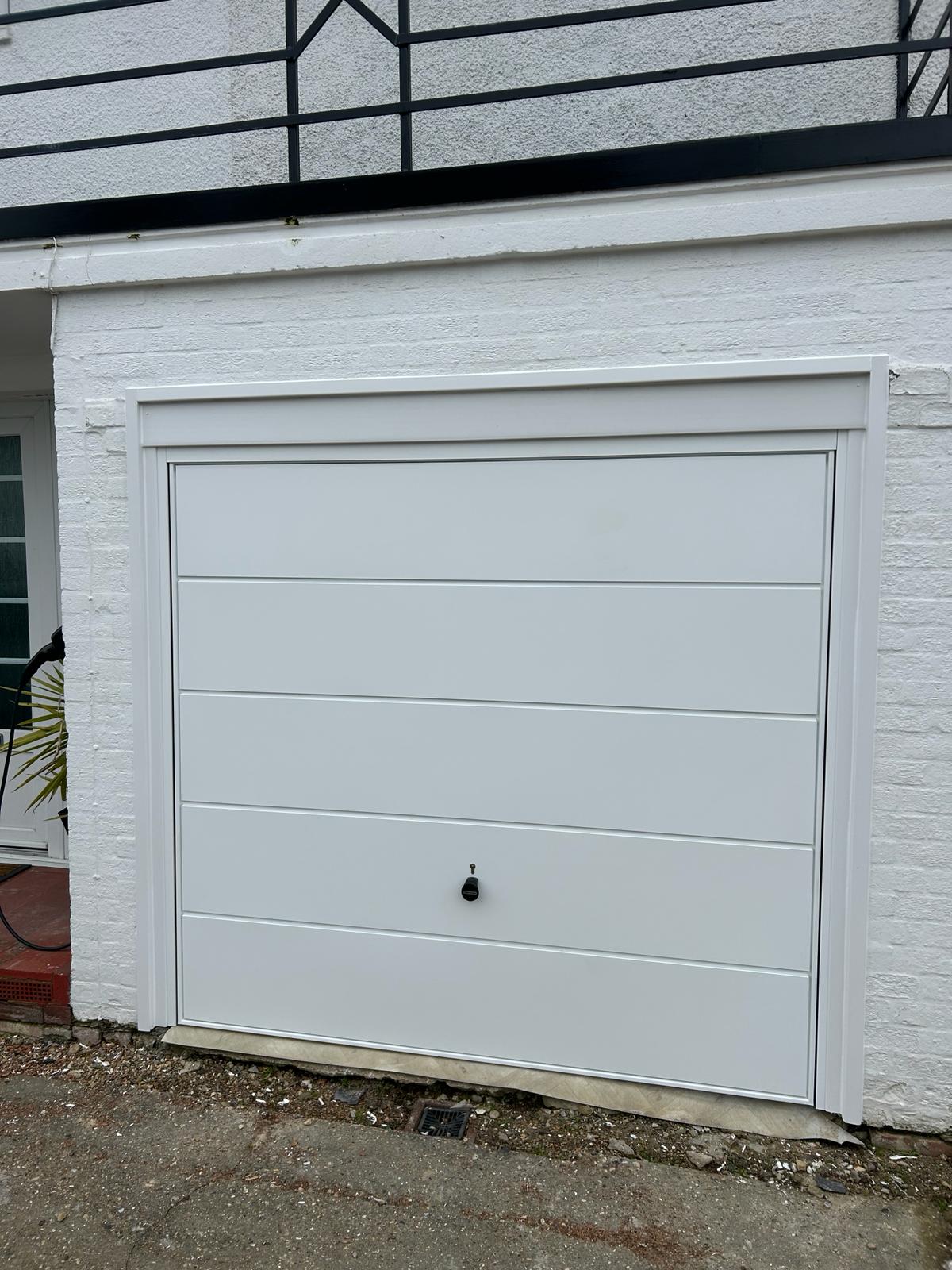 Hormann 2602 White Garage Door