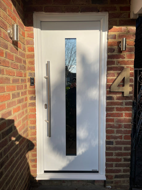 Hormann Thermo65 Style 610S (satin-finished glass) Door