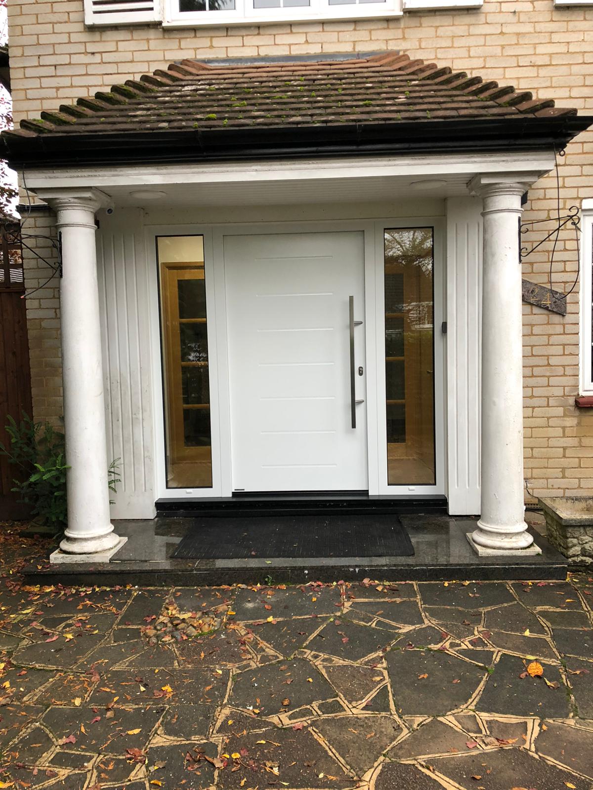 Hormann Thermo46 Style 015 Steel Front Door - Contemporary Design