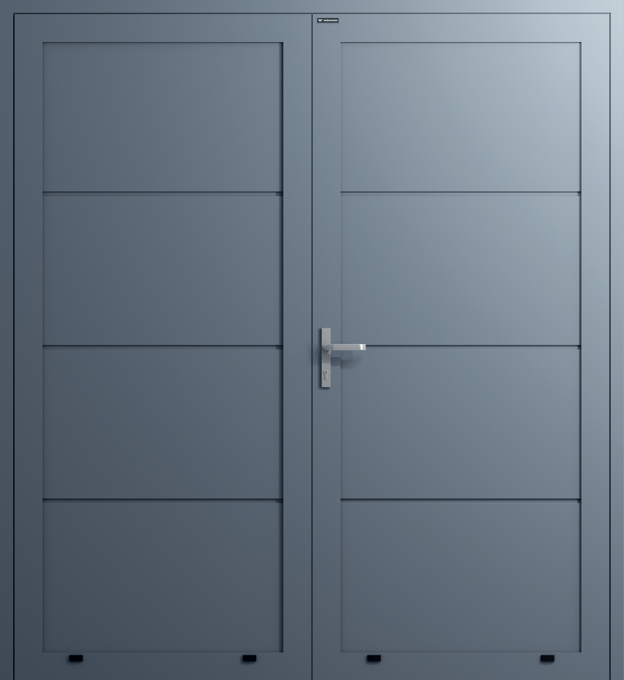 Wisniowski DoorPro 45 L-Ribbed Side-Hinged Door