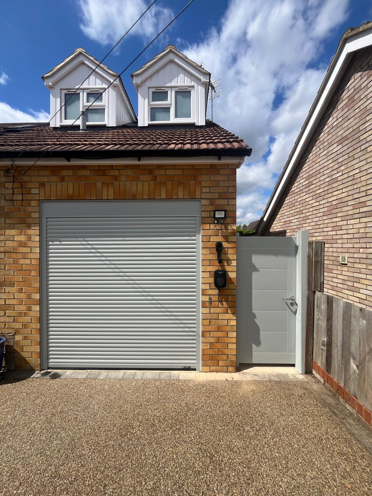 Aluroll Secureroll Compact 55mm Roller Garage Door