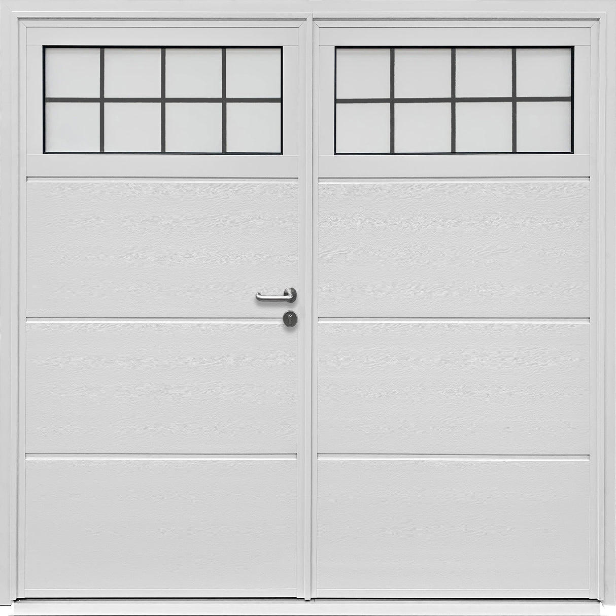 Teckentrup Traditional Solid Ribbed Horizontal Door