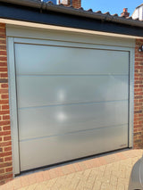 Hormann LPU 42 L-Ribbed Silkgrain Sectional Garage Door