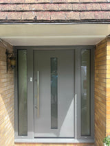 Hormann Thermo65 Style 610S (satin-finished glass) Door
