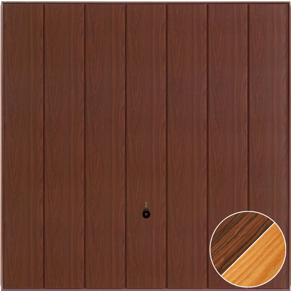Hormann Vertical Decograin Garage Door